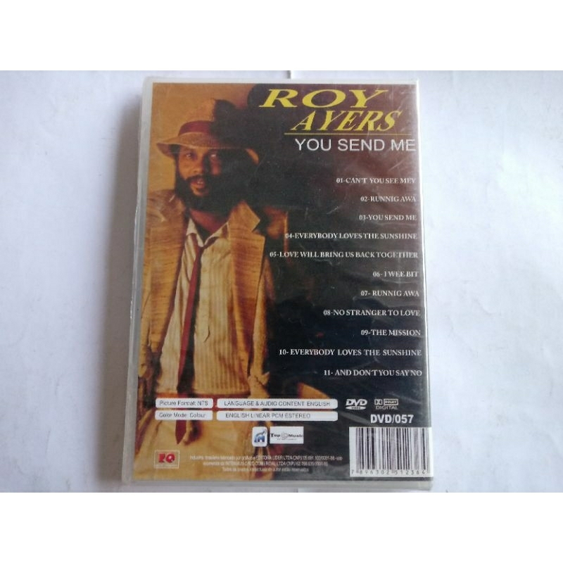 Dvd Roy ayers you send me raro