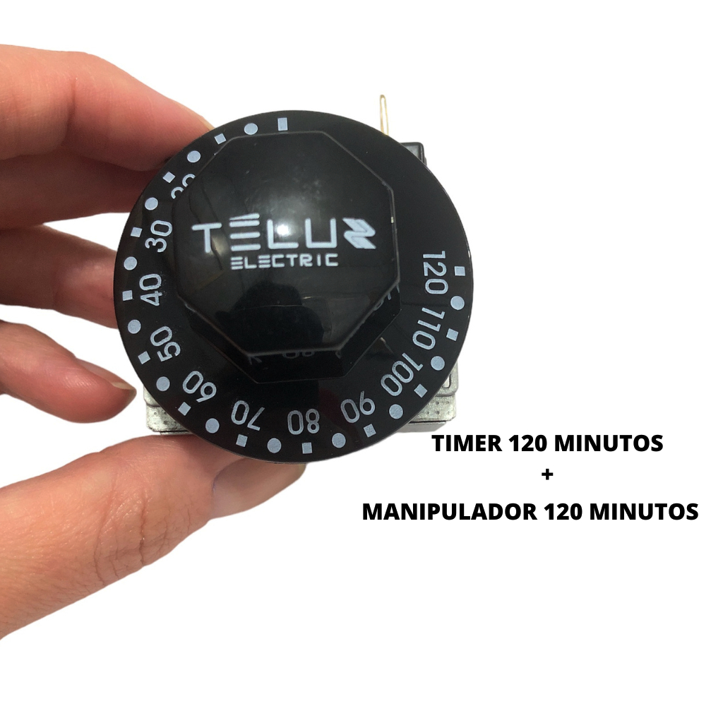 Timer Forno Elétrico 120min Fischer Layr Suggar Com Botão