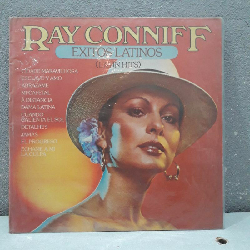 disco de vinil -  Ray conniff (Exitos latinos) (LER DESCRIÇÃO)
