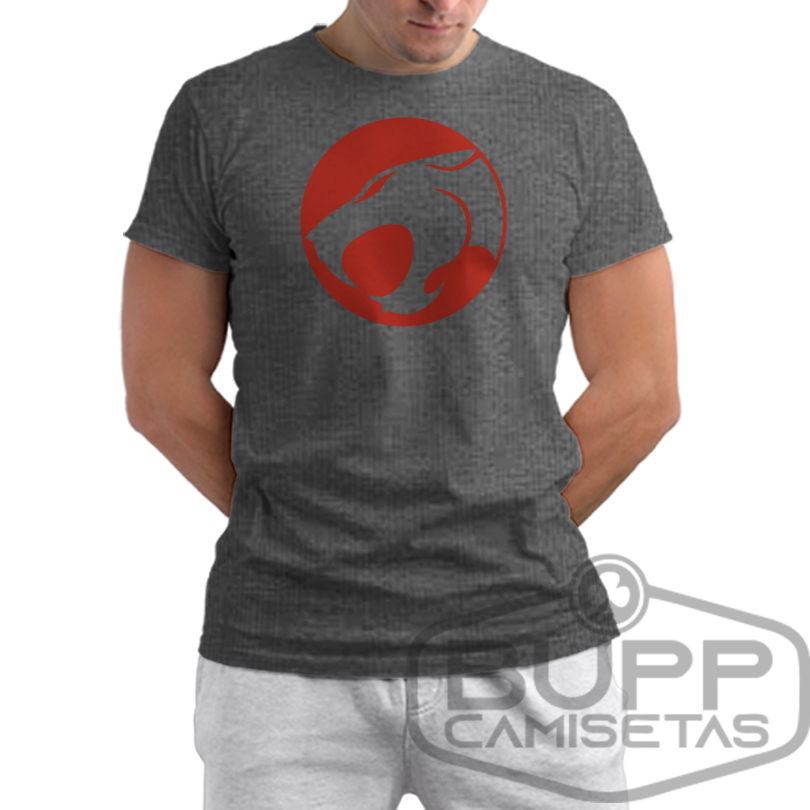 Camiseta Thundercats Olho de Thundera Camisa Manga Curta Masculina Algodão Várias Cores