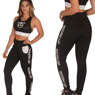 CALÇA LEGGINGS FEMININA ACADEDIMIA FITNESS BOLSO