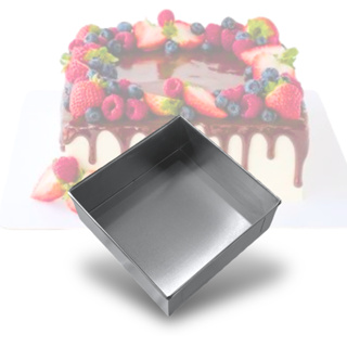 FORMA QUADRADA PARA BOLO ALTA 25X25X10 ALUMÍNIO ASSADEIRA em Oferta na Shopee