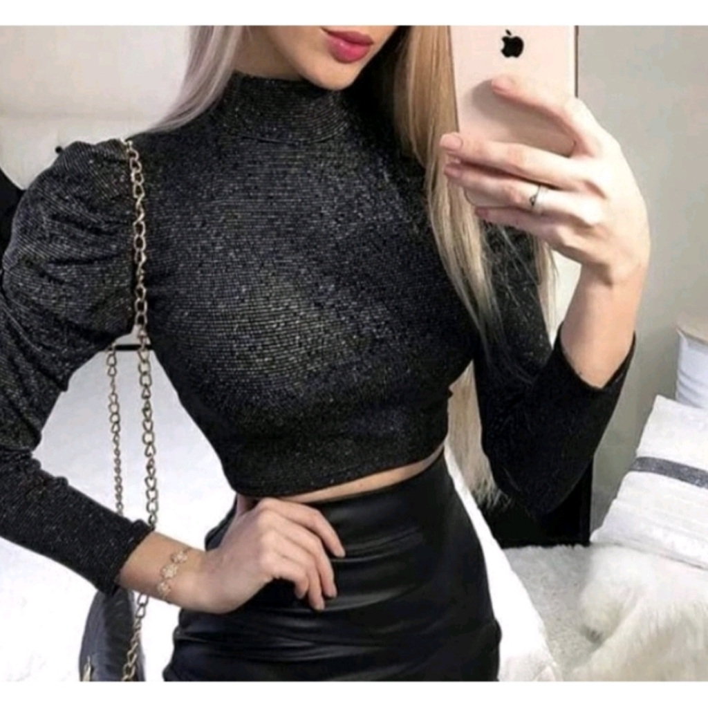 O que é Cropped Lurex Manga Longa? Guia e Onde Comprar | BuscaProdutos