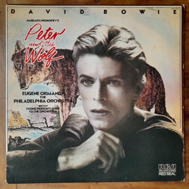 David Bowie - Peter and the Wolf - vinil verde translúcido - importado - primeira prensagem - vinil