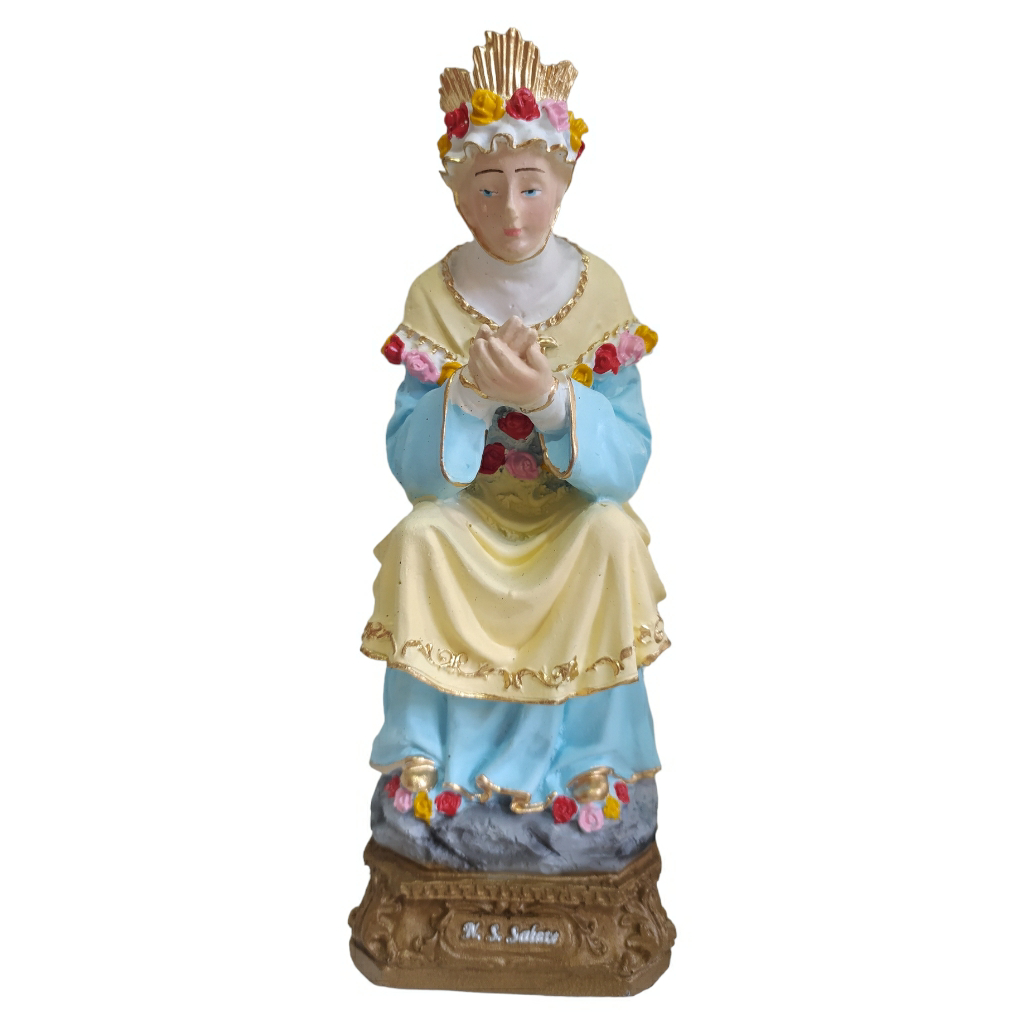 Imagem de Nossa Senhora Salete em resina nacional 17 cm
