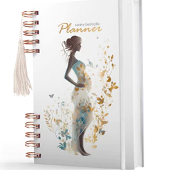 Planner Da Gestante - Planner Registro Completo Da Gestação