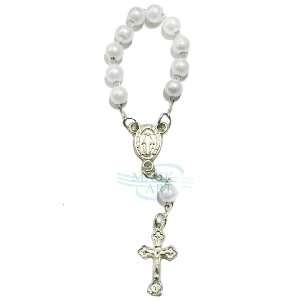 156 Unidades de Mini Terços Prata Para Lembrancinhas | Batizado | Casamento | Eventos Religiosos