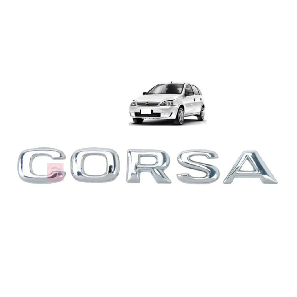 Emblema Tampa Traseira Corsa 2002/06