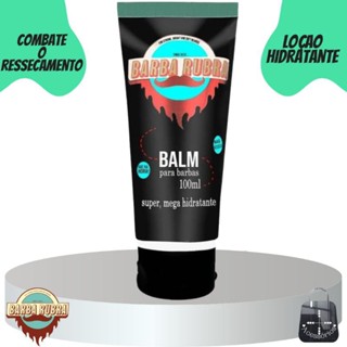 Balm para barba hidratante 100ml barba rubra pronta entrega promoção
