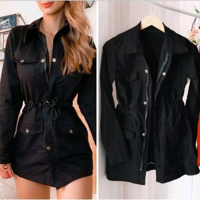 Parka Jaqueta Casaco Sobretudo em Oferta na Shopee