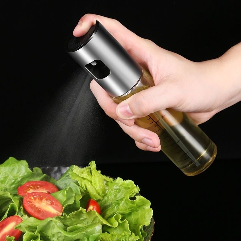 Spray de azeite porta tempero óleo para temperar alimentos vinagre frasco de tempero