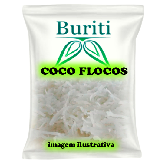 coco em flocos 1kg - sem açúcar natural -sem misturar - só coco natural