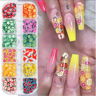 Kit Decoração Frutas Miss Sonia Unhas