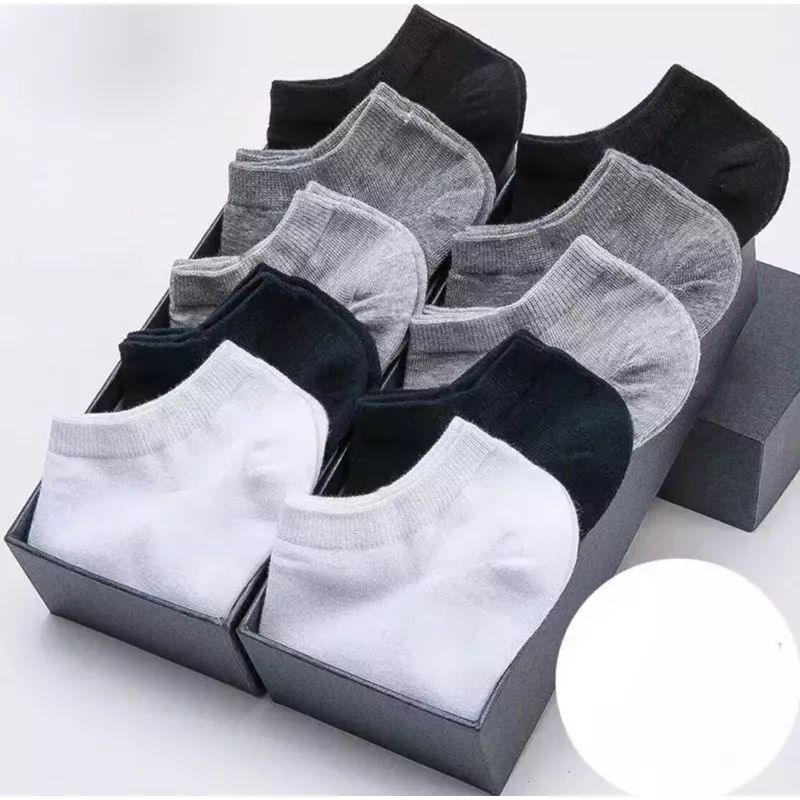 Meia Invisível Kit com 3 Pares Cores Diversas Unissex