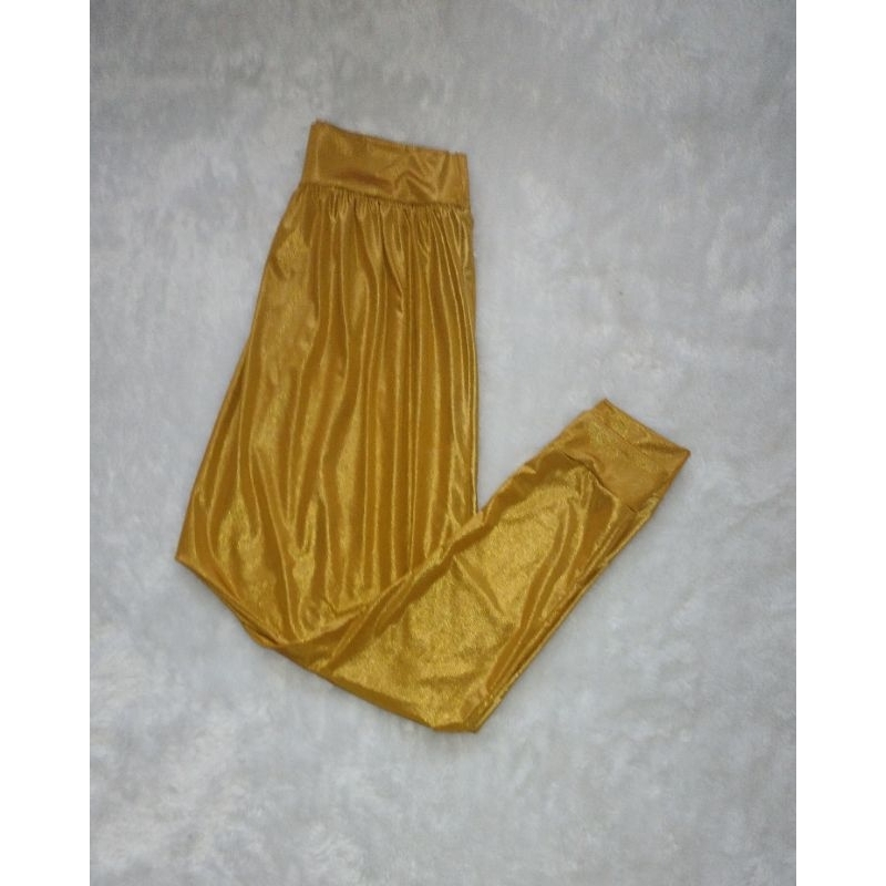 CALÇA SARUEL DOURADA DANÇA