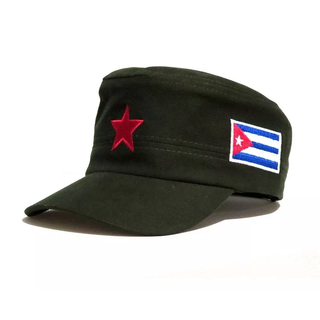 Boné Bordado - Quepe Cubano Original em Oferta na Shopee