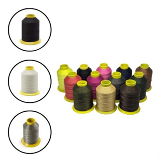 Kit 05 Cones Linha Nylon Costura 80 Gr Artesanato Confecção 100% Poliamida em Oferta na Shopee