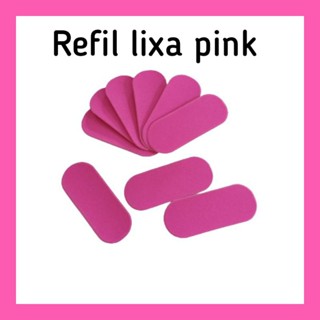 refil pink adesivo para base lixa rala calo p/pé grão 100 com 50 Unidades