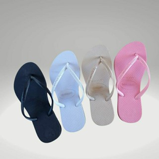 Kit 4 Pares Chinelo Feminino Sandália Slim Adulto Promoção Envio Imediato