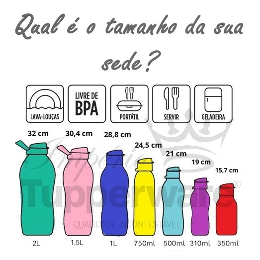 Tupperware Garrafa: Onde Comprar | BuscaProdutos