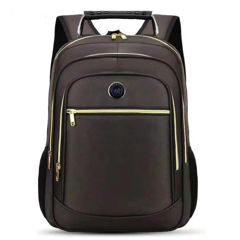 Mochila Escolar Bem Espaçosa Para Notebook Faculdade Trabalho Viagem Reforçada Zíper Dourado