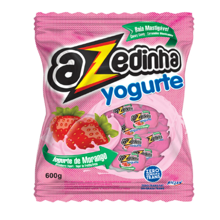 Bala Riclan Iogurte/yogurte Azedinha 600g