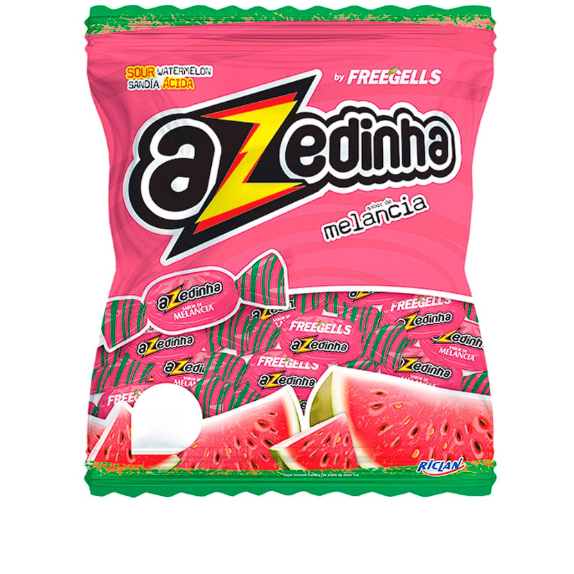 Bala riclan Melancia Azedinha 600g