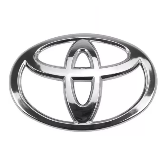 Novo Emblema Toyota Logo Cromado Da Grade Fielder 2005 2006 2007 2008