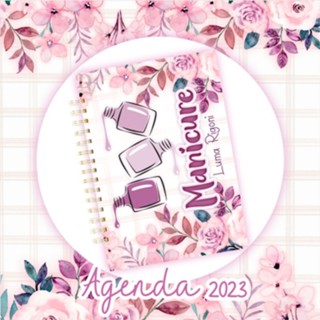 Agenda Manicure Agendamento De horarios Personalizado Com Nome