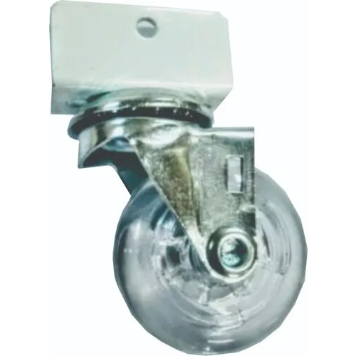 rodizio de silicone chapa u de 20mm 4 unidades