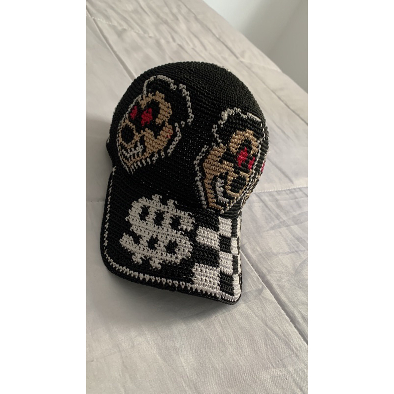 Boné de crochê irmãos metralha personalizado em Oferta na Shopee