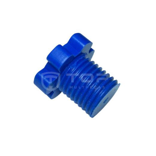 Parafuso Bujão Óleo Motor Silicone Azul Rosca 13 Mm