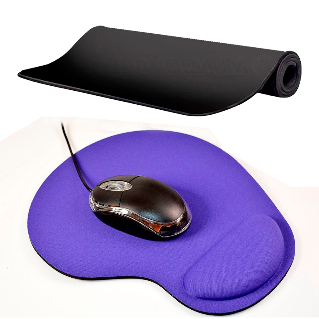 Mouse Pad Gamer Ergonômico Grande Ou Mouse Pad Com Apoio De Punho Cores Enviadas Sortidas em Oferta na Shopee
