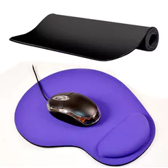Mouse Pad Gamer Ergonômico Grande Ou Mouse Pad Com Apoio De Punho Cores Enviadas Sortidas