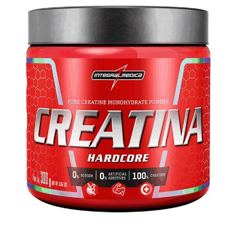 Creatina 300g Mono Hidratada Pure Integralmédica - Original