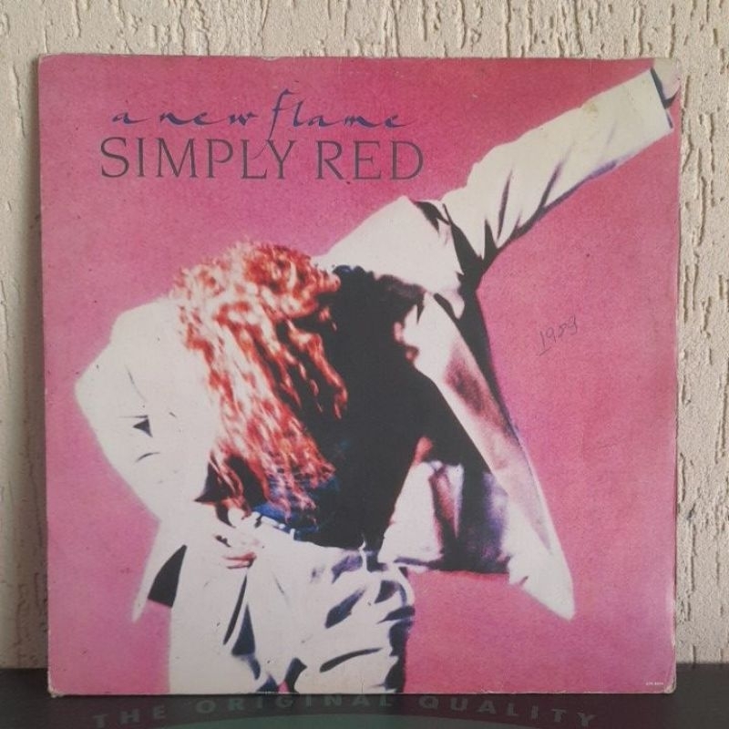 Vinil Lp Simply Red - A New Flame