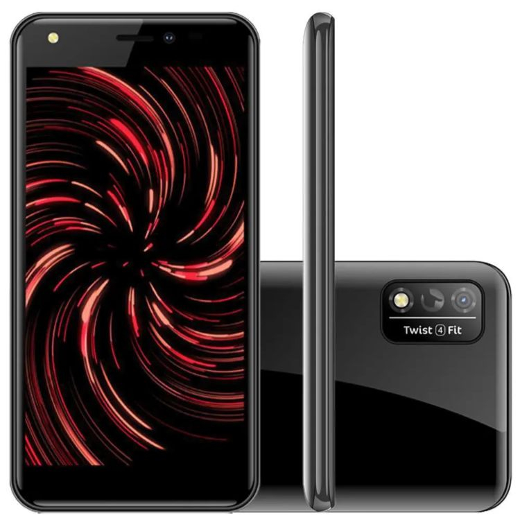 Smartphone Positivo Twist 4 Fit S509N 32gb Dual Chip Preto
