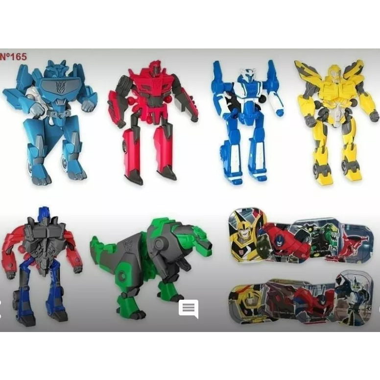 Coleção Kinder Transformers