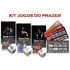 KIT Jogos do Prazer - Dado + Baralho + Raspadinhas - Brinquedos Eróticos SEXY