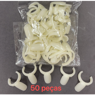 Kit 50 Unha Anel Mostruario De Esmaltes E Testador Leitosa