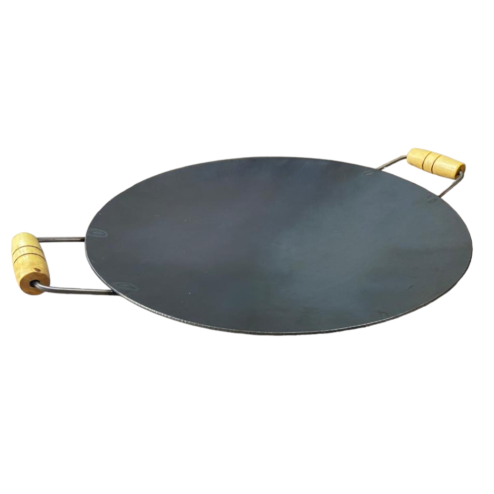 Tacho Tipo Disco de Arado de Ferro para Fritura 45 cm Aço Carbono