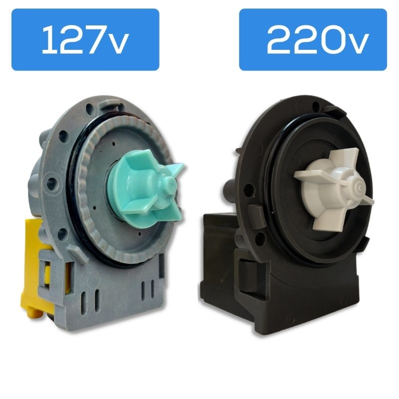 Eletrobomba 127V 220v Bomba de Água Lavadora Universal