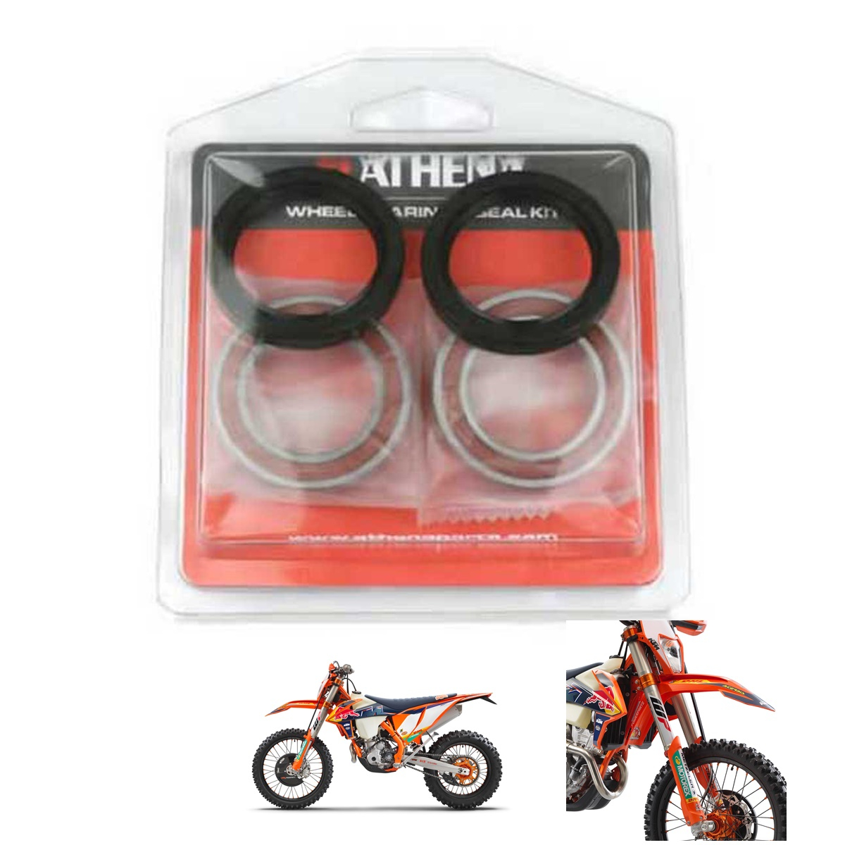 Kit Rolamento Retentor Roda Dianteira KTM 250 350 450 300