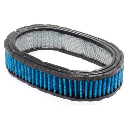 ELEMENTO AZUL DE 40MM RC117AZ PARA FILTRO ESPORTIVO OVAL MARMITA DOS CARBURADORES 2E 3E TLDZ MINI PROGRESSIVO H34 DFV WEBER 446 WEBER 40/44 WEBER 460 MONOPONTO RC117