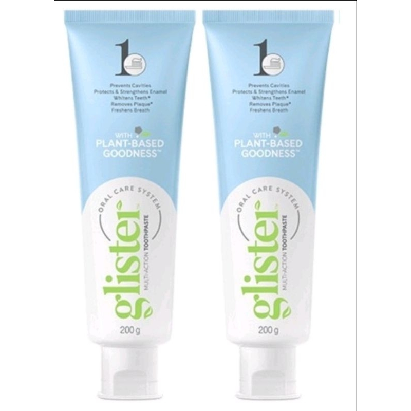 2 Unidades Creme Dental Glister - 200gr