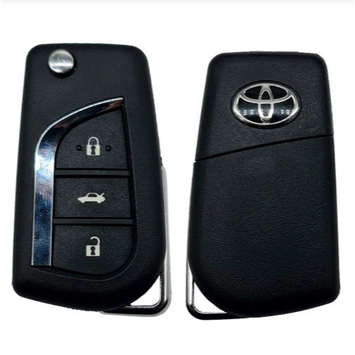 Carcaça Chave Canivete Corolla 2014 2015 2016 2017 2018 TY301