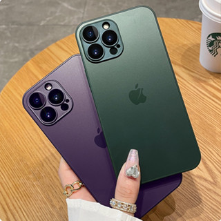 Capa capinha Para iPhone 14 pro com Proteção Da Lente De Câmera Anti Impacto proteço total novidade traseira de vidro