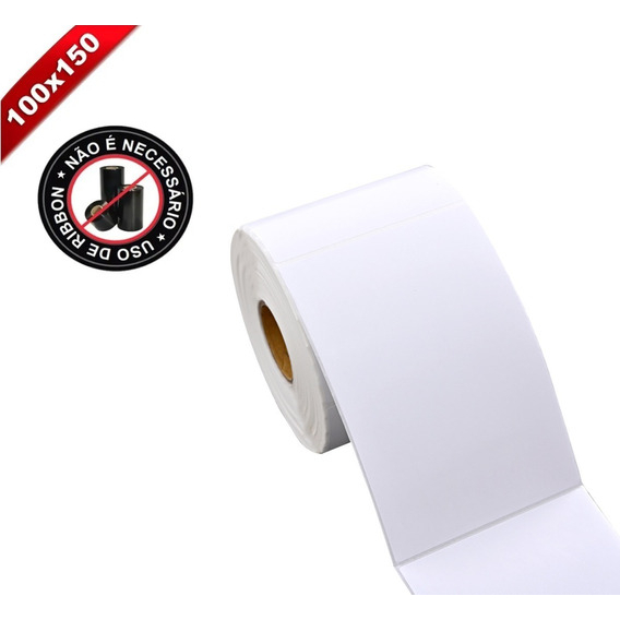 Etiqueta termica 10x15 100x150 com Serrilha E-Commerce