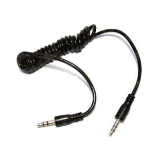 Cabo de Auxiliar Espiral Mola P2 + P2 Stereo Áudio Mp3 Mp4 1UND. em Oferta na Shopee