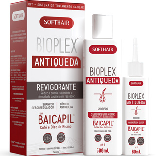 Kit Antiqueda Bioplex Shampoo + Tônico Soft Hair